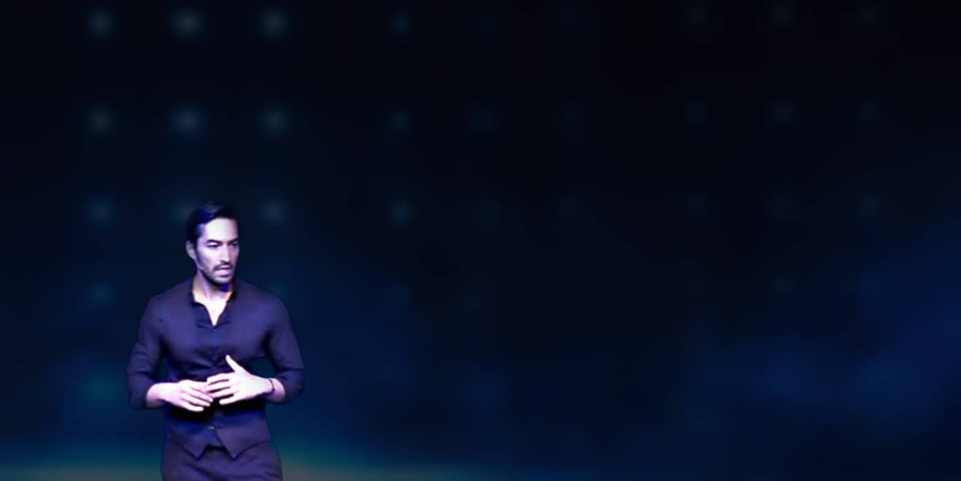 Author_Dean_Bokhari_Speaking_on_Stage