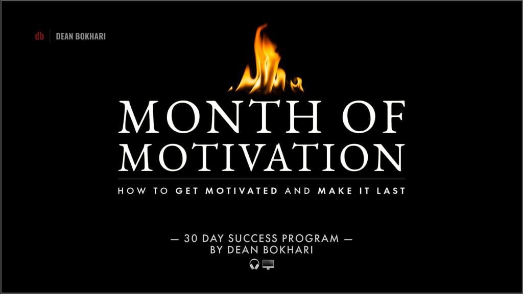 Month of Motivation by Dean Bokhari Course Cover