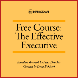 Course_cover_for_The_Effective_Executive_Course_by_Dean_Bokhari