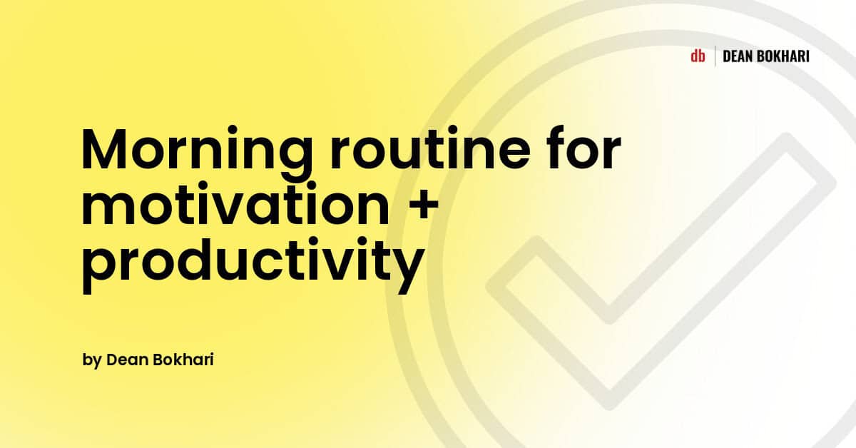 The Classic Morning Ritual: A Path To Productivity And Well-being