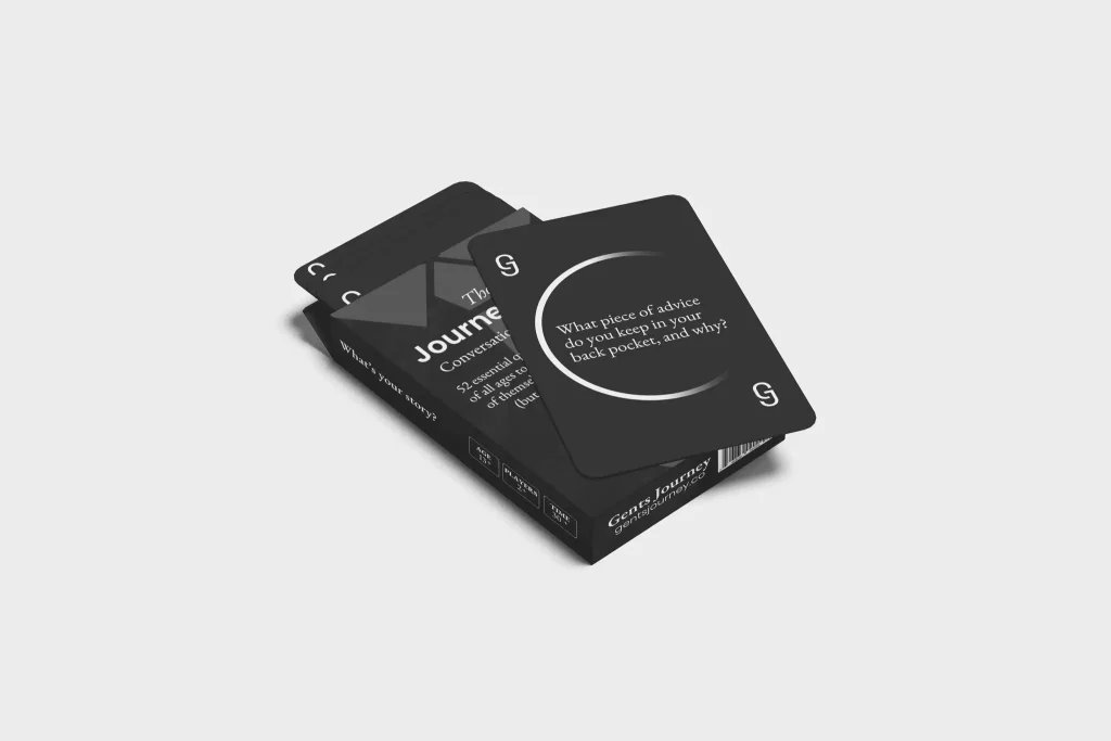 The Journey Deck - Conversation Cards for Men The_Journey_Deck_Dad_Gifts_for_Fathers_Day