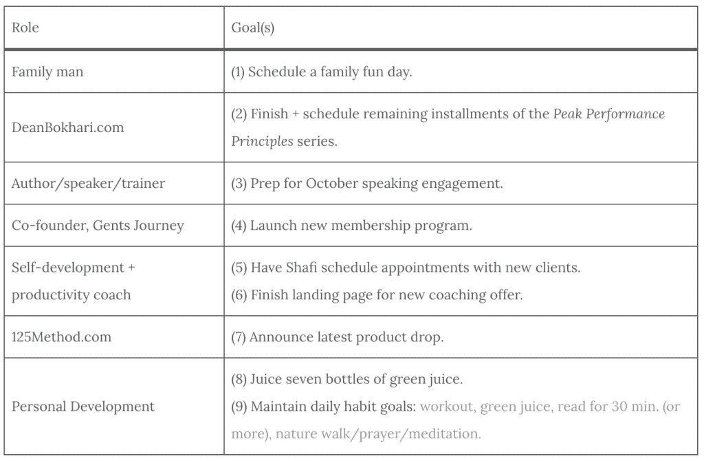 Weekly-plan-with-roles-and-goals-example