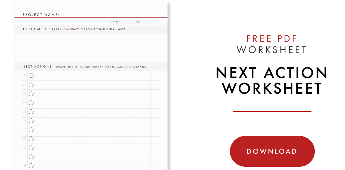 Free-PDF-worksheet-how-to-overcome-procrastination-with-the-next-action-method