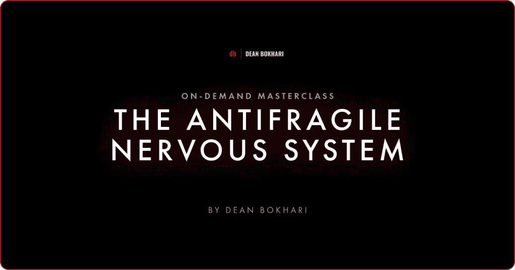 Antifragile Nervous System by Dean Bokhari Antifragile Nervous System by Dean Bokhari